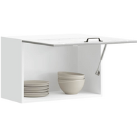 vidaXL Kitchen Wall Cabinet Lucca Concrete Grey Engineered Wood
