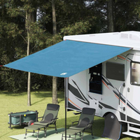 vidaXL Water Resistant Tarp Blue