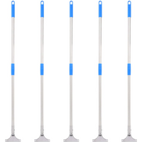 vidaXL Floor Squeegee Handles 5 pcs 119.5 cm Steel and Plastic