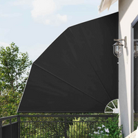 vidaXL Balcony Privacy Screen Anthracite 210 x 210 cm Fabric