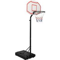 vidaXL Basketball Stand White 237-307 cm Polyethene