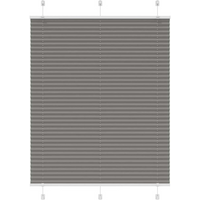 vidaXL Pleated Blind Anthracite 105x150 cm Fabric Width 104.4 cm Polyester