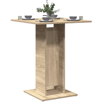 vidaXL Bistro Table Sonoma Oak 60x60x75 cm Engineered Wood