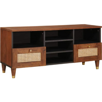 vidaXL Media Storage Cabinets & Racks Brown 100 x 33.5 x 46 cm