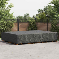 vidaXL Outdoor Furniture Cover Black 400 x 300 x 70 cm 420D