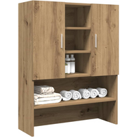 vidaXL Washing Machine Cabinet Artisan Oak 70.5x25.5x90 cm
