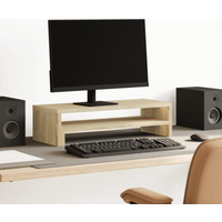 vidaXL Monitor Stand Sonoma Oak 54x22x15 cm Engineered Wood
