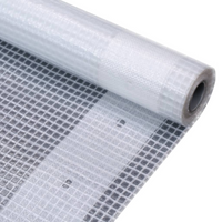 vidaXL Leno Tarpaulin 260 g/m² 4x15 m White