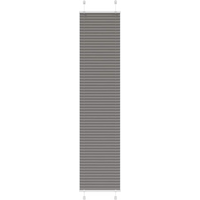vidaXL Pleated Blind Anthracite 50x200 cm Fabric Width 49.4 cm Polyester