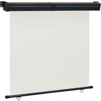 vidaXL Balcony Side Awning 165x250 cm Cream