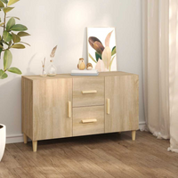 vidaXL Sideboard Sonoma Oak 100x36x60 cm Engineered Wood