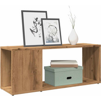vidaXL TV Cabinet Artisan Oak 80x24x32cm Engineered Wood