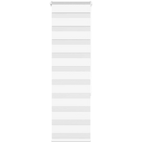 vidaXL Zebra Blind White 40x150 cm Fabric Width 35.9 cm Polyester