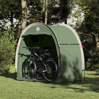 vidaXL Bike Storage Tent with Roof Green 210 x 90 x 174 cm