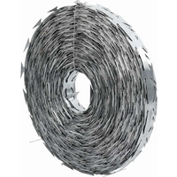 vidaXL Razor Wire Silver 5000 x 1.9 cm Galvanised steel