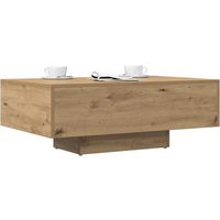 vidaXL Coffee Table Artisan Oak 85x55x31 cm Engineered Wood