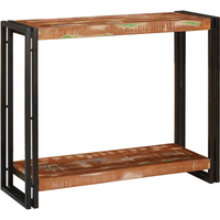 vidaXL Console Table Multicolour 90 x 33 x 75 cm Solid reclaimed wood