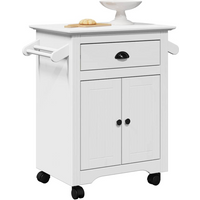 vidaXL Kitchen Trolley BODO White 72x45x80 cm