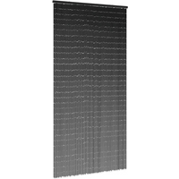 vidaXL Insect Door Curtain Dark Grey 90x220 cm Bamboo