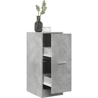 vidaXL Apothecary Cabinet Concrete Grey 30x41x77.5 cm Engineered Wood