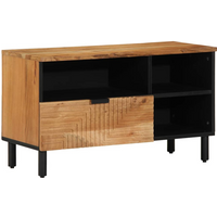 vidaXL TV Units Solid Acacia Wood 80 x 33.5 x 46 cm Engineered wood