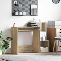 vidaXL Desk with Drawer Sonoma Oak 106 x 41 x 88.5 cm Engineered Wood