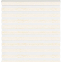 vidaXL Zebra Blind Marble Beige 140x150 cm Fabric Width 135.9 cm Polyester
