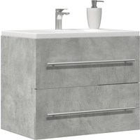 vidaXL Sink Cabinet Concrete Grey 60x38.5x48 cm Engineered Wood