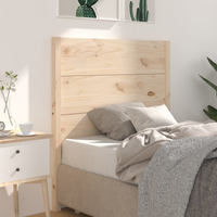 vidaXL Headboard 81x4x100 cm Solid Wood Pine