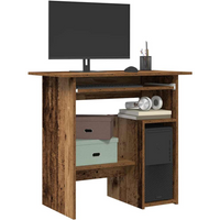 vidaXL Desk Old Wood 80x45x74 cm Engineered Wood