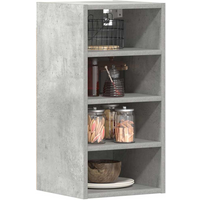 vidaXL Hanging Cabinet Riga Concrete Grey 30x29.5x60 cm Engineered Wood