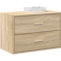 vidaXL Cabinet with 2 Drawers Sonoma Oak 60x31x40 cm Engineered Wood