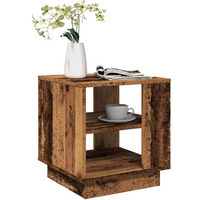 vidaXL Coffee Table Old Wood 40x40x43 cm Engineered Wood