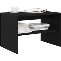 vidaXL TV Cabinet Black Oak 60x40x40 cm Engineered Wood