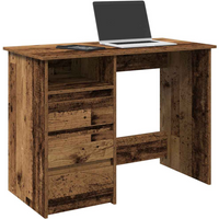 vidaXL Desk Old Wood 102x50x75 cm Engineered Wood