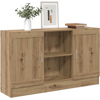 vidaXL Sideboard Artisan Oak 120x30.5x70 cm Engineered Wood