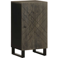 vidaXL Sideboard Black 40x33x75 cm Solid Wood Mango
