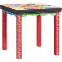 vidaXL Nesting Table Brown 50 x 50 x 50 cm Solid Mango wood