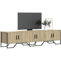 vidaXL TV Cabinet Sonoma Oak 180x34x41 cm Engineered Wood
