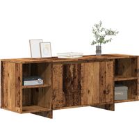 vidaXL TV Cabinet Old Wood 130x35x50 cm Engineered Wood