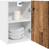 vidaXL Hanging Cabinet Lyon Old Wood 40x31x60 cm Engineered Wood