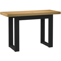 vidaXL Desk NOAIN U-Shaped Legs 120x50x75 cm Solid Wood Pine