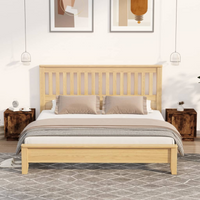 vidaXL Bedside Cabinets 2 pcs Smoked Oak 44x35x45 cm Engineered Wood
