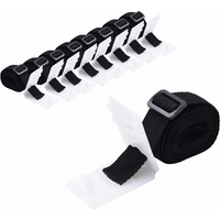 vidaXL Universal Pool Cover Roller Attachments 8 pcs 1.8 m