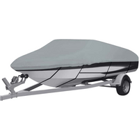 vidaXL Boat Cover Grey 710x265x40 cm