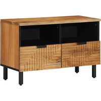 vidaXL TV Cabinet 70x33x46 cm Solid Wood Acacia