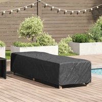 vidaXL Outdoor Furniture Cover 210 x 74 x 40 cm 420D Oxford Fabric