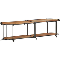 vidaXL TV Cabinet 160x42x40 cm Solid Wood Acacia