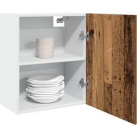 vidaXL Hanging Cabinet Lyons 2 pcs Old Wood 50x31x60 cm Engineered Wood