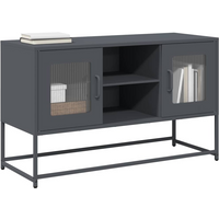 vidaXL TV Cabinet Anthracite 100.5x39x60.5 cm Steel